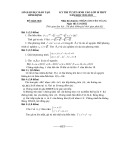 Đề thi tuyển sinh vào lớp 10 môn Toán (Chuyên Toán) năm 2022-2023 có đáp án - Sở GD&ĐT Bình Định