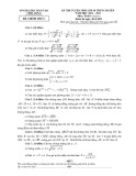 Đề thi tuyển sinh vào lớp 10 (Chuyên) môn Toán năm 2022-2023 có đáp án - Sở GD&ĐT Vĩnh Long