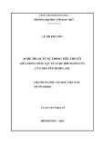 Luận văn Thạc sĩ Văn học Việt Nam: Nghệ thuật tự sự trong Giữa dòng chảy lạc và cuộc đời ngoài cửa của Nguyễn Danh Lam