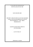 Luận văn Thạc sĩ Hệ thống thông tin: Biểu diễn và phân tích trực quan dữ liệu dịch bệnh - áp dụng tập dữ liệu dịch bệnh sốt xuất huyết tỉnh Bình Dương