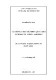 Luận văn Thạc sĩ Hệ thống thông tin: Các tiếp cận biểu diễn trực quan chiến dịch Moscow 1812 của Napoleon