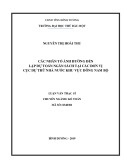 Luận văn Thạc sĩ Kế toán: Các nhân tố ảnh hưởng đến lập dự toán ngân sách tại các đơn vị Cục Dự trữ Nhà nước khu vực Đông Nam Bộ