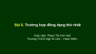 Bài giảng Toán lớp 8 bài 6: Trường hợp đồng dạng thứ nhất - GV. Phạm Thị Kim Huệ