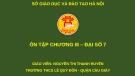 Bài giảng Đại số lớp 7: Ôn tập chương 3 - GV. Nguyễn Thị Thanh Huyền