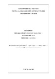 Giáo trình Thiết kế trang phục 1 (Ngành/nghề: Thiết kế thời trang - Trình độ: Cao đẳng) - Trường CĐ Kinh tế - Kỹ thuật Vinatex TP. HCM