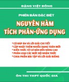 Nguyên hàm, tích phân và ứng dụng: Phần 2