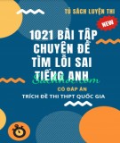 1021 bài tập tìm lỗi sai tiếng Anh (Có đáp án)