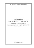 Giáo trình Trồng cây lương thực (Chuyên ngành: Khoa học cây trồng, Trồng trọt, BVTV - Trình độ đào tạo: Cao đẳng, Trung cấp) - Trường CĐ Nông Lâm Đông Bắc