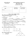 Đề thi học kì 1 môn Toán lớp 2 năm 2021-2022 có đáp án - Trường Tiểu học Đan Phượng