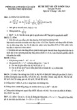 Đề thi thử vào lớp 10 môn Toán năm 2022-2023 - Phòng GD&ĐT quận Cầu Giấy