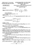 Đề thi vào lớp 10 môn Toán năm 2022-2023 (Lần 2) - Trường THCS Trần Mai Ninh