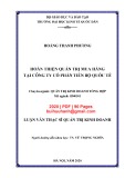 Luận văn Thạc sĩ Quản trị kinh doanh: Hoàn thiện quản trị mua hàng tại Công ty cổ phần Tiến bộ Quốc tế