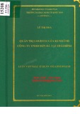 Luận văn Thạc sĩ Quản trị kinh doanh: Quản trị logistics ở chi nhánh Công ty TNHH Sơn Hà tại Thái Bình
