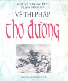 Tìm hiểu về thi pháp thơ Đường: Phần 2