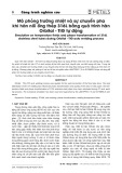 Mô phỏng trường nhiệt và sự chuyển pha khi hàn nối ống thép 316L bằng quá trình hàn Orbital - TIG tự động