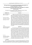 Mối quan hệ giữa vốn con người, tiêu thụ năng lượng, phát thải khí CO2 và tăng trưởng kinh tế ở Việt Nam