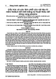 Cấu trúc và các tính chất của vật liệu từ mềm FeSi6,5 kết khối bằng kỹ thuật thiêu kết dòng xung plasma