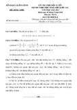 Đề thi chọn đội tuyển Quốc gia môn Toán năm 2022-2023 có đáp án (Vòng 2) - Sở GD&ĐT Quảng Bình