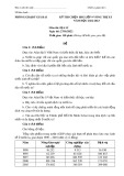 Đề thi chọn học sinh giỏi cấp thị xã môn Địa lí lớp 9 năm 2022-2023 - Phòng GD&ĐT Giá Rai