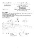 Đề thi học sinh giỏi Quốc gia THPT môn Hóa học năm học 2022-2023 có đáp án (Vòng 2) - Sở GD&ĐT Quảng Bình