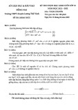 Đề thi chọn học sinh giỏi môn Toán lớp 10 năm 2021-2022 -  Trường chuyên Lương Thế Vinh, Đồng Nai