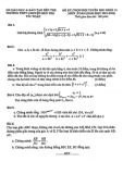 Đề thi chọn học sinh giỏi môn Toán lớp 10 năm 2021-2022 -  Trường chuyên Bến Tre