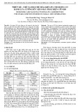 Thiết kế - chế tạo bộ chế hòa khí LPG cho động cơ đánh lửa cưỡng bức kéo máy phát điện cỡ nhỏ