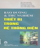 Bảo trì hệ thống và thiết bị điện: Phần 1