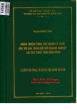 Luận văn Thạc sĩ Quản trị kinh doanh: Hoàn thiện công tác quản lý thuế giá trị gia tăng đối với doanh nghiệp tại Cục Thuế tỉnh Hòa Bình