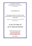 Luận văn Thạc sĩ Quản trị kinh doanh: Đẩy mạnh hoạt động truyền thống văn hóa doanh nghiệp tại Ngân hàng HSBC Bank (Việt Nam) Hội sở chính