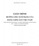 Giáo trình Đường lối cách mạng của Đảng cộng sản Việt Nam: Phần 1 - PGS. TS. Nguyễn Viết Thông