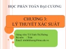 Bài giảng Toán đại cương: Chương 3.3 - TS. Trịnh Thị Hường