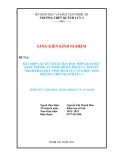 Sáng kiến kinh nghiệm THPT: Kết hợp các kỹ thuật dạy học môn Giáo dục quốc phòng an ninh trong phần lý thuyết nhằm phát huy tính tích cực của học sinh trường THPT Quỳnh Lưu 2