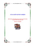 Sáng kiến kinh nghiệm THPT: Định hướng nghề nghiệp cho học sinh trong lớp chủ nhiệm ở trường THPT Phạm Hồng Thái