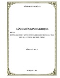 Sáng kiến kinh nghiệm THPT: Hướng dẫn thiết kế và sử dụng báo giấy trong dạy học môn Địa lí trung học phổ thông