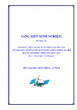 Sáng kiến kinh nghiệm THPT: Giáo dục ý thức về chủ quyền biển, đảo Việt Nam cho học sinh trường THPT Huỳnh Thúc Kháng thông qua bài “Bảo vệ chủ quyền lãnh thổ và biên giới quốc gia (GDQP–AN lớp 11)