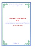 Sáng kiến kinh nghiệm THPT: Giải pháp đổi mới kiểm tra đánh giá theo định hướng phát triển năng lực môn Giáo dục công dân trường THPT