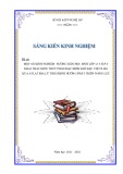 Sáng kiến kinh nghiệm THPT: Một số kinh nghiệm hướng dẫn học sinh lớp 12 THPT khai thác kiến thức phần đặc điểm khí hậu Việt Nam qua Atlat theo định hướng phát triển năng lực