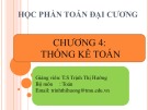 Bài giảng Toán đại cương: Chương 4.1 - TS. Trịnh Thị Hường