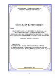 Sáng kiến kinh nghiệm THPT: Phát triển năng lực tìm hiểu và tham gia các hoạt động kinh tế xã hội cho học sinh thông qua dạy học theo phương pháp Dự án trong phần Công dân với kinh tế GDCD lớp 11