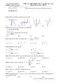 Đề thi KSCL môn Toán lớp 10 năm 2021-2022 (Lần 2) - Trường THPT Yên Lạc