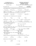 Đề kiểm tra cuối học kì 2 môn Toán lớp 10 năm 2021-2022 có đáp án - Trường THPT Ngô Gia Tự (Mã đề 001)