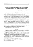 Vai trò tiên lượng của nồng độ Lactate và kiềm dư máu động mạch tại thời điểm vào viện sau bỏng