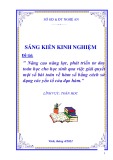 Sáng kiến kinh nghiệm THPT: Nâng cao năng lực, phát triển tư duy toán học cho học sinh qua việc giải quyết một số bài toán về hàm số bằng cách sử dụng các yếu tố của đạo hàm