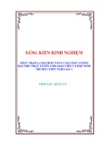 Sáng kiến kinh nghiệm THPT: Thực trạng, giải pháp nâng cao chất lượng dạy học trực tuyến cho giáo viên và học sinh trường THPT Nghi Lộc 5