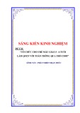 Sáng kiến kinh nghiệm Mầm non: Tổ chức cho trẻ mẫu giáo 3 - 4 tuổi làm quen với Toán thông qua trò chơi