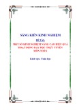 Sáng kiến kinh nghiệm THPT: Một số kinh nghiệm nâng cao hiệu quả hoạt động dạy học trực tuyến môn Toán