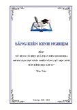 Sáng kiến kinh nghiệm THPT: Sử dụng có hiệu quả phần mềm Geogebra trong dạy học và phát triển năng lực học sinh môn Hình học lớp 11