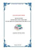 Sáng kiến kinh nghiệm THPT: Một số giải pháp góp phần rèn luyện và phát triển kỹ năng thích ứng xã hội cho học sinh THPT Cửa Lò