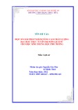 Sáng kiến kinh nghiệm THPT: Một số giải pháp nâng cao chất lượng dạy học trực tuyến bộ môn Lịch sử cho học sinh THPT